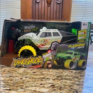 Dinoshock RC Car - Green flashing Lights mini contróller